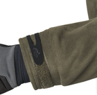 Куртка флисовая мужская Polish Infantry Jacket - Fleece Helikon-Tex Olive Green/PL Woodland XXL Тактическая - изображение 11