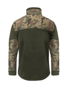 Куртка чоловіча флісова Polish Infantry Jacket - Fleece Helikon-Tex Olive Green/PL Woodland XL Тактична - зображення 3