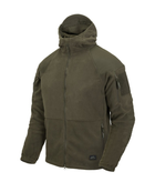 Куртка толстовка флисовая Cumulus Jacket - Heavy Fleece Helikon-Tex Taiga Green S Тактическая мужская - изображение 1