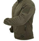 Куртка толстовка флисовая Cumulus Jacket - Heavy Fleece Helikon-Tex Taiga Green S Тактическая мужская - изображение 4