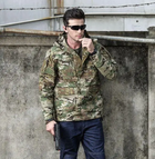 Тактична куртка HAN WILD М 65 мультикам армійська водонепроникна вітрозахисна р.M - зображення 4