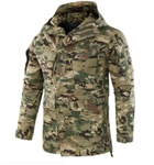 Тактическая куртка HAN WILD М 65 мультикам армейская ветрозащитная водонепроницаемая р.L - изображение 1
