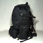 Тактичний рюкзак KUROK 55 л Black - зображення 4