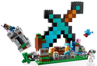 Zestaw klocków LEGO Minecraft Bastion miecza 427 elementów (21244) - obraz 3