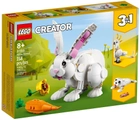 Zestaw LEGO Creator Biały Królik 258 elementów (31133) - obraz 1