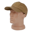 Бейсболка Rothco Tactical Operator Cap коричневый койот Универсальный 2000000098241 - изображение 3