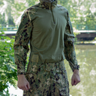 Тактична сорочка Emerson G3 Combat Shirt L зелений камуфляж AOR2 2000000095233 - зображення 8