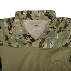 Тактична сорочка Emerson Assault Shirt XL зелений камуфляж AOR2 2000000101934 - зображення 7