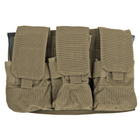 Магазинний підсумок Rothco Universal Triple Mag Rifle Pouch койот