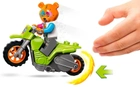 Zestaw klocków LEGO City Motocykl kaskaderski z niedźwiedziem 10 elementów (60356) - obraz 4
