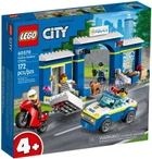Zestaw klocków LEGO City Posterunek policji – pościg 172 elementy (60370)