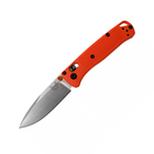 Нож складной Benchmade 533 Mini Bugout, оранжевая рукоять - изображение 1
