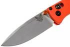 Нож складной Benchmade 533 Mini Bugout, оранжевая рукоять - изображение 3