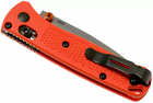 Нож складной Benchmade 533 Mini Bugout, оранжевая рукоять - изображение 4