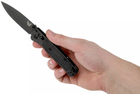 Нож складной Benchmade 535BK-2 Bugout, черная рукоять, черное лезвие - изображение 3