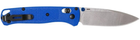 Нож складной Benchmade 535 Bugout, синяя рукоять - изображение 5