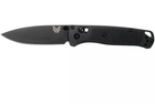 Нож складной Benchmade 535BK-2 Bugout, черная рукоять, черное лезвие - изображение 5