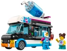 Zestaw klocków LEGO City Pingwinia furgonetka ze slushem 194 elementy (60384) - obraz 2
