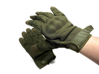 Військові тактичні рукавиці олива (L) - изображение 5