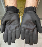 Перчатки тактические пальцевые, цвет Черный, размер XL - изображение 4