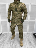 Армійський костюм зимовий Софтшел піксель explorer L ЗСУ Військовий теплий костюм тактичний Омні-Хіт (Omni-Heat) - зображення 2