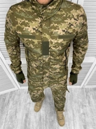 Армійський костюм зимовий Софтшел піксель explorer L ЗСУ Військовий теплий костюм тактичний Омні-Хіт (Omni-Heat) - зображення 3
