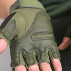 Перчатки тактичні безпалі, Первчатки військових відкриті, Тактические перчатки зсу штурмовые XL - зображення 4