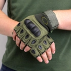 Перчатки военные открытые, Перчатки тактические, Тактические перчатки для самообороны XL - изображение 5