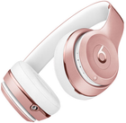 Bezprzewodowe słuchawki Beats Solo3 w kolorze różowego złota (MX442) - obraz 4
