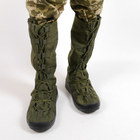 Гамаши Утепленные для Обуви Бахилы на Берцы Дождевые для Защиты Ног Олива M(39-42) - изображение 4