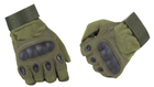 Тактичні Рукавиці Tactical Gloves PRO закриті рукавички олива розмір M - зображення 7