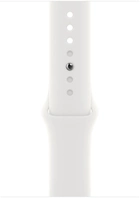Смарт-годинник Apple Watch SE GPS + Cellular 44mm Silver Aluminium Case with White Sport Band (MNQ23) - зображення 3
