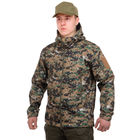 Куртка тактическая Zelart Tactical Scout ZK-20 размер L (48-50) Camouflage Woodland - изображение 1