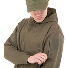 Куртка тактическая флисовая Zelart Tactical Scout 7491 размер XL (50-52) Olive - изображение 5