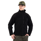 Куртка тактическая флисовая Zelart Tactical Scout 6003 размер 2XL (52-54) Black - изображение 2