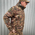 Куртка тактическая FCTdesign на сетке Софтшел 56-58 мультикам - изображение 4