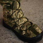 Тактические Бахилы водонепроницаемые, Военные гамаши на обувь для Защиты от Дождя Пиксель XL(46-48) - изображение 10