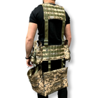 РПС Ременно - плечевая система с подсумками на 8 магазинов РПК або АК и сидушкой Пиксель / Тактическая разгрузка - изображение 2