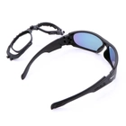 Захисні тактичні окуляри з поляризацією Daisy C6 Black + 4 комплекти лінз - зображення 4