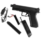 Страйкбольний пістолет Novritsch SSE18 Full Auto Pistol Black - изображение 5