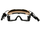 Прозорі окуляри для шолома - FAST - DARK EARTH - зображення 4