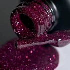 Светоотражающий гель лак PNB Shock Effect №12, 8 мл (Ruby)