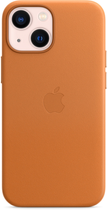 Панель Apple MagSafe Leather Case для Apple iPhone 13 mini Golden Brown (MM0D3) - зображення 4