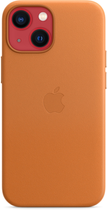 Etui Apple MagSafe Leather Case do Apple iPhone 13 mini Golden Brown (MM0D3) - obraz 5