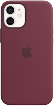 Etui Apple MagSafe Silicone Case do Apple iPhone 12 mini Plum (MHKQ3) - obraz 4