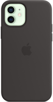 Панель Apple MagSafe Silicone Case для Apple iPhone 12/12 Pro Black (MHL73) - зображення 2
