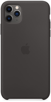 Etui Apple Silicone Case do Apple iPhone 11 Pro Max Black (MX002) - obraz 1