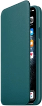 Etui z klapką Apple Leather Folio do Apple iPhone 11 Pro Max Peacock (MY1Q2) - obraz 5