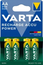 Akumulator Varta Recharge Accu Power AA 2100 mAh BLI 4 Ni-MH (56706101404) (4008496550692) - obraz 1