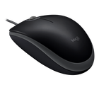 Комп'ютерна миша Logitech B110 Silent, Black (910-005508)